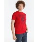 Lois Jeans T-shirt legendária vermelha
