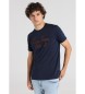 Lois Jeans Blauw T-shirt met korte mouwen