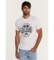 Lois Jeans Short sleeve T-shirt with white crackle print