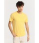 Lois Jeans T-shirt a maniche corte con il logo giallo Puff Lois