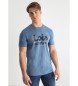 Lois Jeans Kortärmad T-shirt med blå scoutlogga