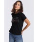 Lois Jeans T-shirt à manches courtes noir