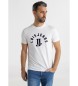Lois Jeans Koszulka Bombay Acai biała