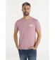 Lois Jeans Fermán Beech T-shirt różowy
