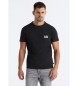 Lois Jeans Koszulka Fermén Beech w kolorze czarnym