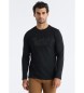 Lois Jeans T-shirt Hugo Teo czarny