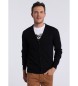 Lois Jeans Basic black knitted cardigan