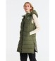 Lois Jeans Gilet imbottito verde