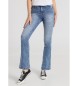 Lois Jeans CalÃ§as de ganga de cintura subida azuis