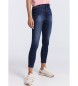 Lois Jeans Jeans | Boîte moyenne - Cheville skinny taille haute marine