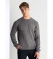 Lois Jeans Grey cable knit pullover