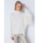 Lois Jeans Trui met witte franjes