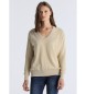Lois Jeans Elsa Gina beige trui