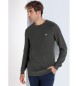 Lois Jeans LOIS JEANS - Knitted jumper with box collar green