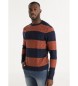 Lois Jeans Thomas Euge trui bruin