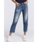 Lois Jeans LOIS JEANS - Pantalon - Bote bleue moyenne