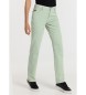 Lois Jeans Straight trousers - Shorts 5 pockets green