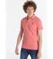 Lois Jeans Klassisches rotes Poloshirt
