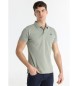 Lois Jeans Klassisches grünes Poloshirt