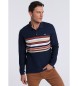 Lois Jeans Polo manica lunga 131991 Navy