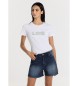 Lois Jeans Maminjske kratke hlače iz džinsa - Dolge hlače iz mornarice