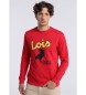 Lois Jeans Sweatshirt 132035 Rød