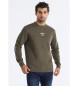 Lois Jeans Sweatshirt Fusion Vulkanisch groen