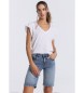 Lois Jeans Bermuda jeans : Blå lav boks
