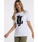 Lois Jeans  T-shirt med kort ärm vit
