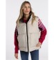 Lois Jeans Gilet imbottito in stile sportivo