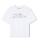 Marc Jacobs Weißes T-Shirt mit Rundhalsausschnitt