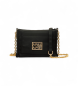 Mariamare Borsa a tracolla nera Dauma