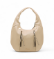 Mariamare Penn beige handtas