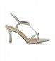 Mariamare Ivy green sandals -Heel height 5,5cm