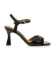 Mariamare Nuin sandals black -Heel height 9cm