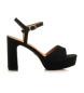 Mariamare Sandals Roseta black -Heel height 9cm