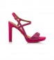 Mariamare Sandals 68342 pink -Heel height 11cm