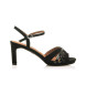 Mariamare Sandals 68428 black -Height heel 7cm