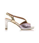 Mariamare Sandals 68430 lilac -Heel height 7cm