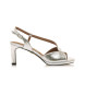 Mariamare Sandals 68430 silver -Heel height 7cm