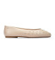 Martinelli Lariana beige leather ballerinas