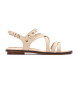 Martinelli Beige Mazzini Leren Sandalen