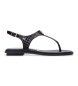 Martinelli Sandalias de Piel Mazzini negro