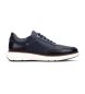 Martinelli Sneakers Canterbury in pelle blu navy