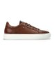 Martinelli Hastings brune l�der-sneakers 