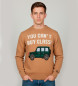 MC2 Saint Barth Heron jumper brun