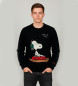 MC2 Saint Barth Snoopy Dj jumper svart