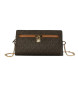 Michael Kors Rjava torba z monogramom