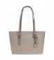 Michael Kors Saco de compras Quinn Medium cinzento