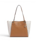 Michael Kors Bolso Tote May grande beige, marrón